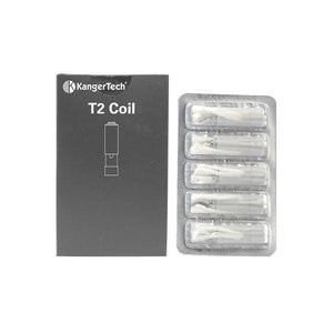 Kanger T2 Replacement Coils 5 pack - Vapeology