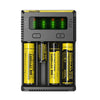 NITECORE Digicharger D4 (4 battery) LCD Smart Charger NZ/AU Plug - Vapeology